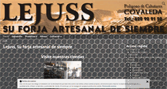 Desktop Screenshot of lejuss.com