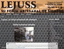 Tablet Screenshot of lejuss.com